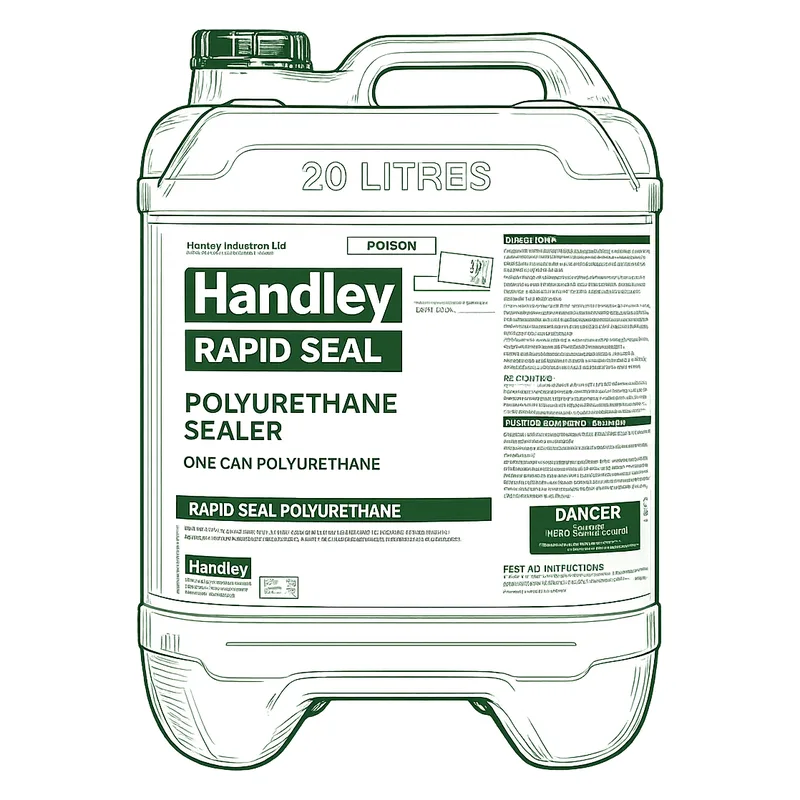 Handley Urethane Rapid Seal solvent-based primer